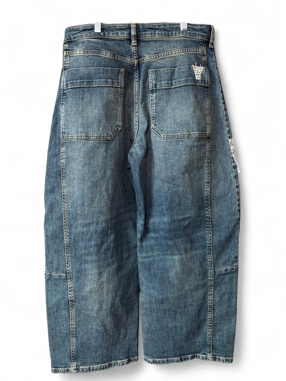Pilcro Barrel Patchwork Jeans - Picture 8 of 8